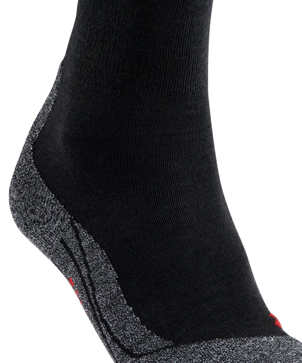 FALKE Herren Wandersocken TK2 Explore M So Wolle Funktionsmaterial antiblasen dick 1 Paar, Schwarz Black-Mix 3010-O, 44-45 - Image 2