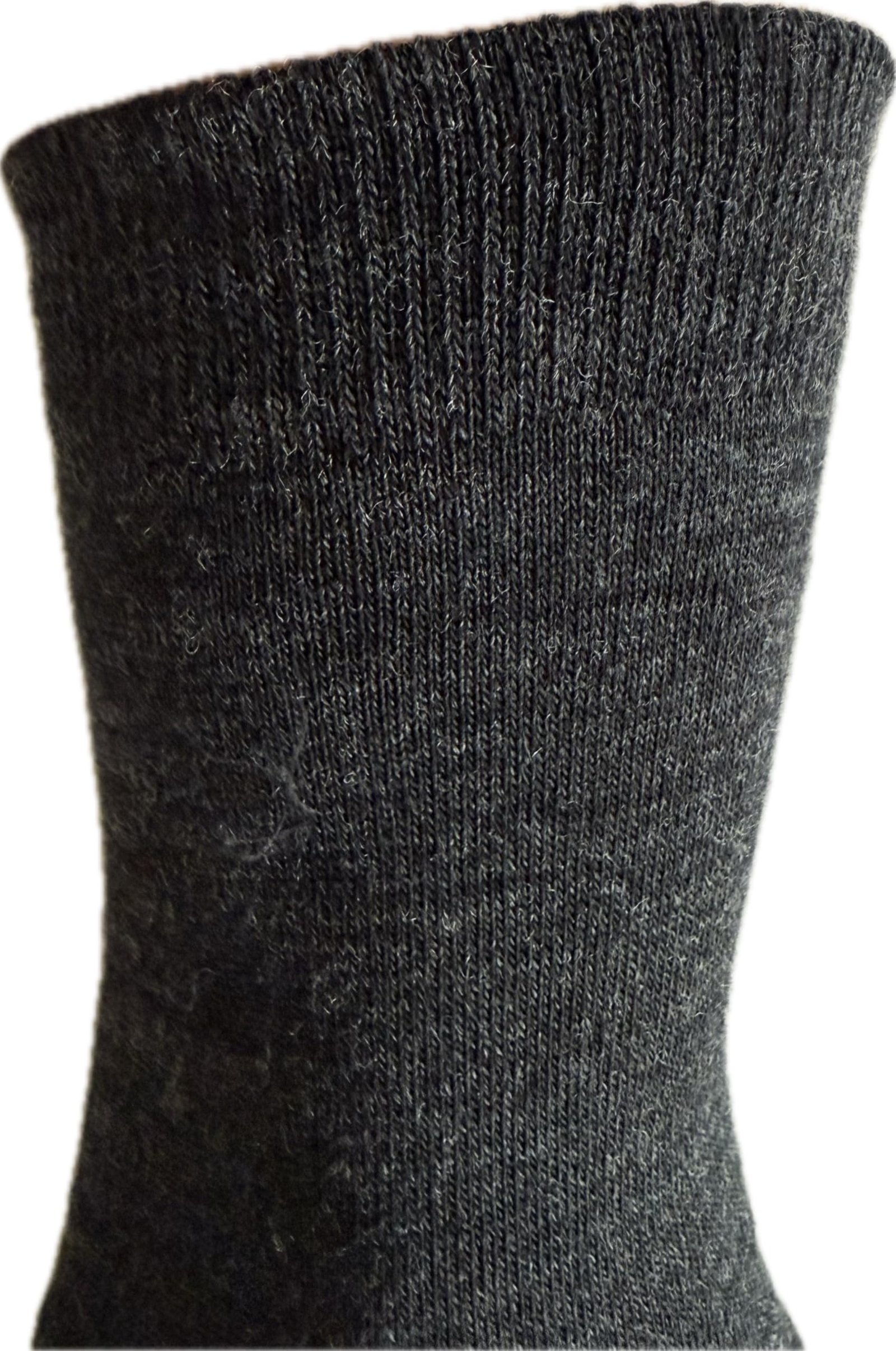 ULLMYS Damen Merino Crew Wollsocken – 3 Paar, 98% Naturfasern (davon 80% Merino Wolle) für Komfort im Alltag & Business, aus Europa – Dunkelgrau, 3 Paar Größe 35/38 - Image 3
