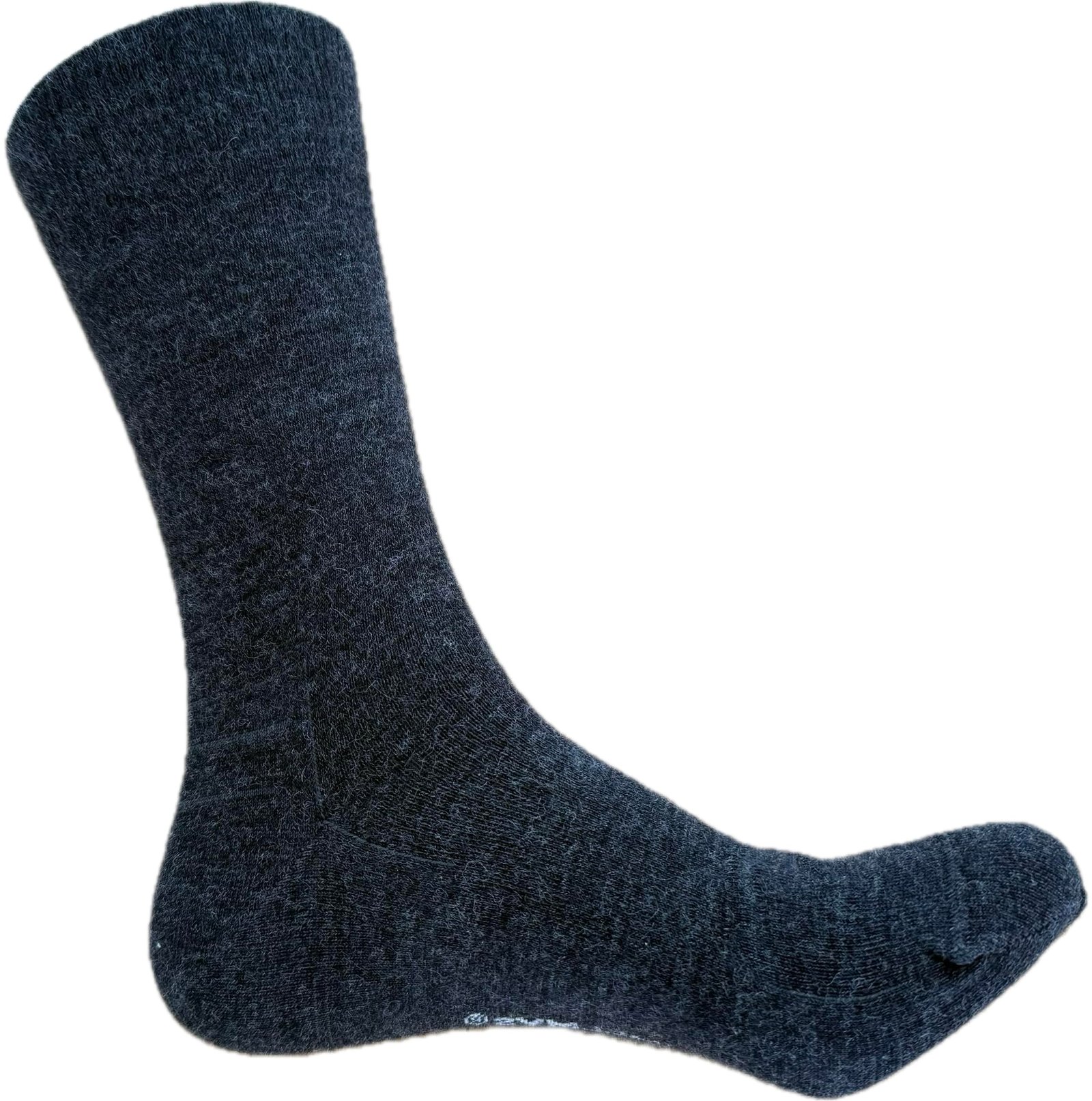 ULLMYS Herren Merino Wollsocken – 98% Naturfasern, davon 80% Merino Wolle für Komfort im Alltag & Business, aus Europa – Dunkelgrau, 3 Paar, Größe 39/42 - Image 3